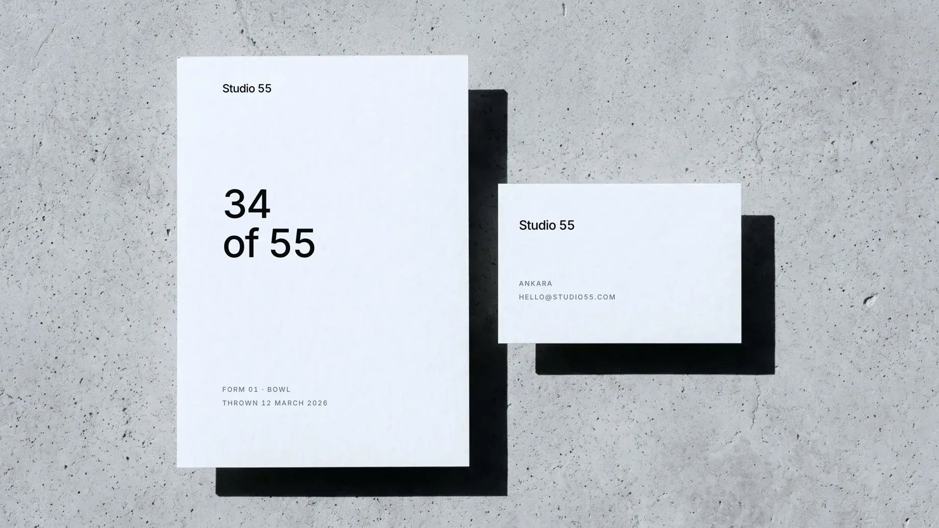 Every Print Carries the Count
