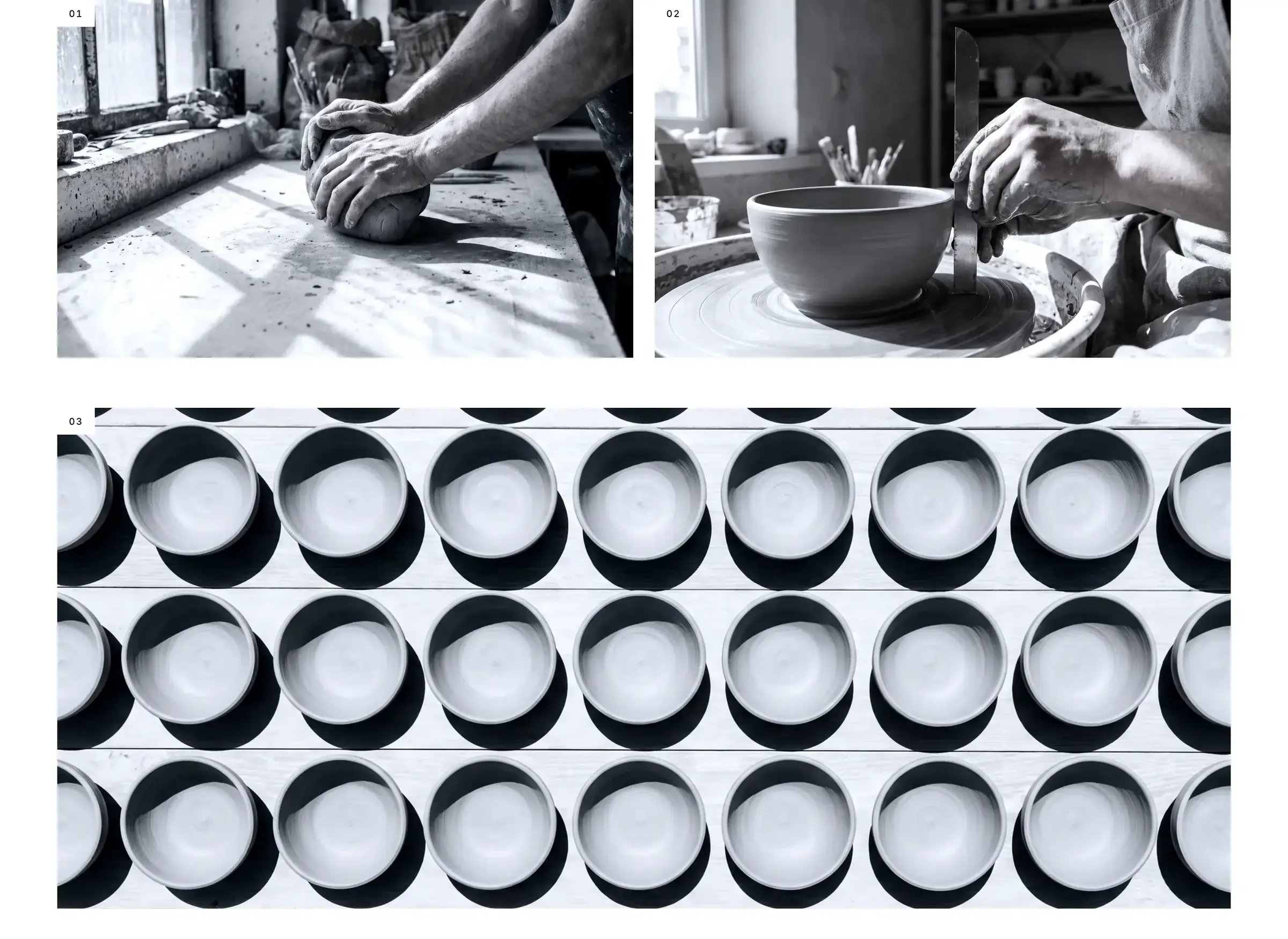 Wedging, the steel template, and fifty-five of one form
